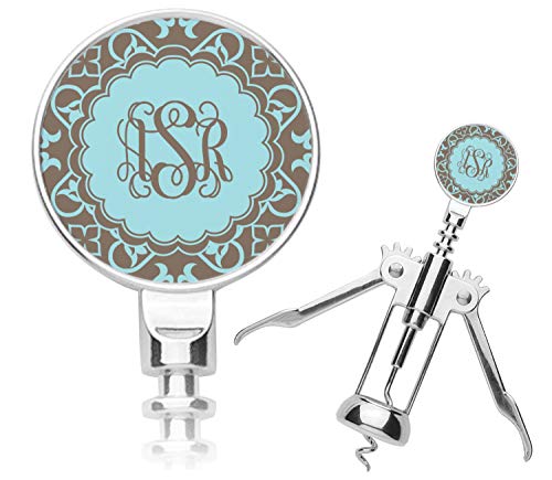 Personalized Floral Corkscrew