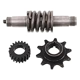kit bici scatto fisso Precisione garantita: il kit frizione con pignone per catena di trasmissione offre un ingaggio accurato degli ingranaggi, migliorando la fluidità del cambio e aumentando il comfort di guida su percorsi urbani e strade extraurbane