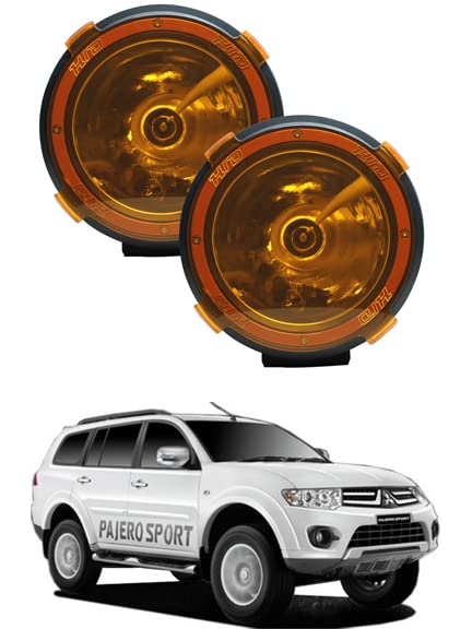 7Inch HID Fog Lamp Set of 2 Offroad Fog Light High Powered Long Range Heavy Duty Light for Pajero-image-39
