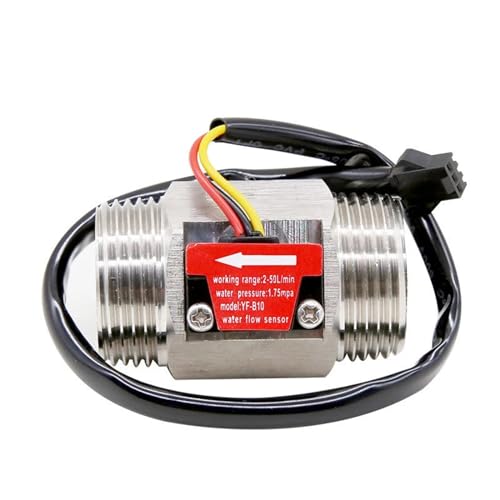 Capteur de débit d'eau en acier inoxydable 1/2" 3/4" 1" 2" CC 5-18V