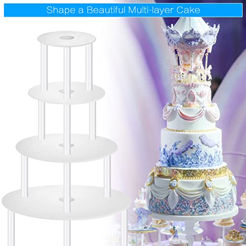 Cake Dowels For Tiered Cakes 18 Pcs Thicken Cake Dowels Rods 24cm