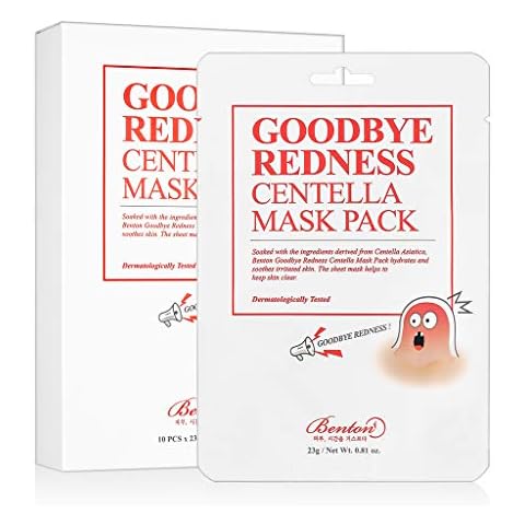 BENTON Goodbye redness centella mask pack Pack of 10 Cover