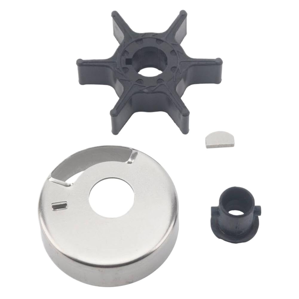 Kit di riparazione pompa acqua compatibile con Marine 63V-W0078-03 per motori fuoribordo a 2 e 4 tempi 9.9 e 15 – Sostituisce i codici OEM 18-3412 e 18-3433
