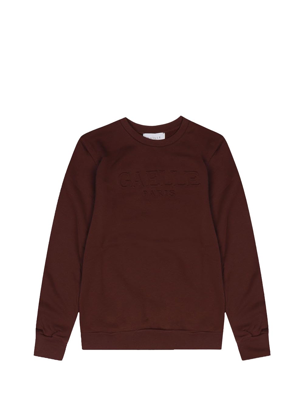 Felpa Gaelle Paris Donna Gaabw07500 - Marrone Felpa paricollo Manica Lunga - 2
