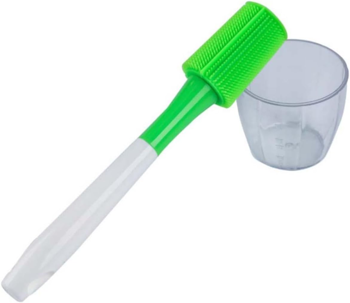 Silicone Bottle Cleaning Brush Multipurpose Cup Cleaner Brush with Long Handle Design Random Color for Hard-to-Reach Areas for Water Cups and Glasses, for Kitchen and Home Use