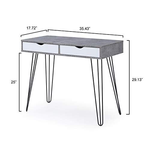 Ac Pacific Laurel Desk, Black #TOP1
