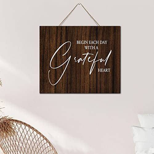 Plaque murale en bois de qualité supérieure style rustique chic 25x30cm - 5