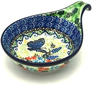 Polish Pottery Spoon/Ladle Rest - Unikat Signature - U4600