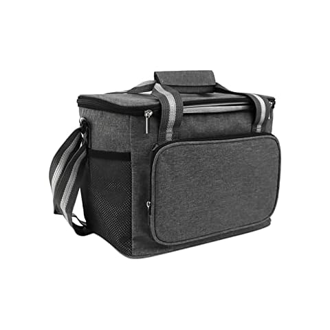 MXTIMWAN 15L Cool Bag Picnic Bag Lunch Bag Small Foldable Cooler Bags for Travel, Car, Lunch, Beach, Office, Excursion, Picnic, Work Cover