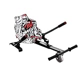 Hiboy HC-01S Go Kart Conversion Kit Hoverboard Kart Seat Attachment Accessory for 6.5' 8' 10' Two Wheel Self Balancing Scooter