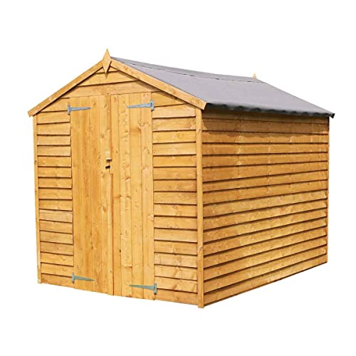 6.5ft W x 8ft D Wooden Storage Shed