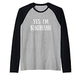 Cute Yes, I'm Nauruan Nauru Naoero Raglan Baseball Tee