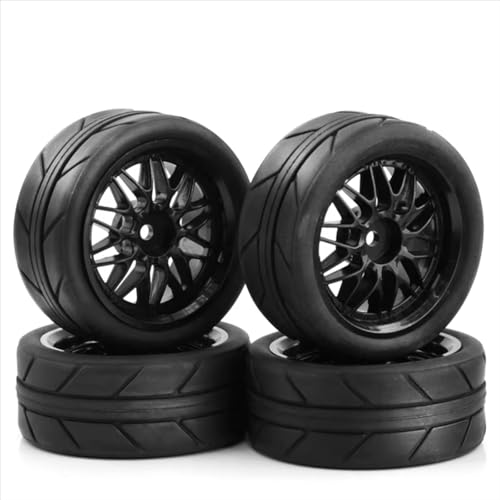 RC�J�[�p�z�C�[������ For Tamiya For TT01 For TT02 XV01 XV02 PTG-2 For HSP For HPI For Kyosho 1/10 RC�p �����[�h���t�g�^�C�� 65mm�I�����[�h�p ���[�V���O�J�[�z�C�[���^�C