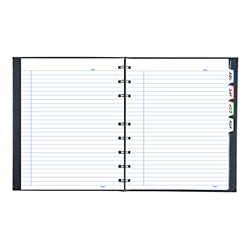 Blueline Notepro Composition Notebook, Black, 9.25 x 7.25 inches, 192 Ruled Pages (A9C.81)