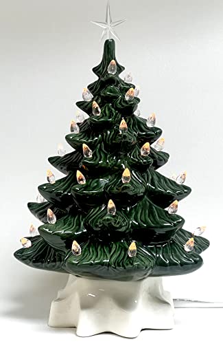 National Artcraft® Medium Twist-Style Ceramic Christmas Tree Lights - Crystal Clear (144) #TOP4
