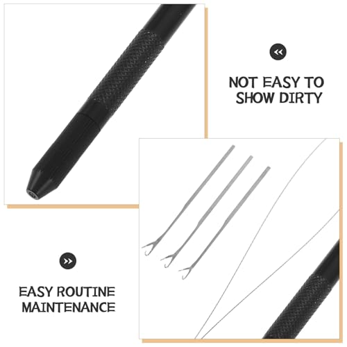 Accesorios para extensiones de cabello con mango de aluminio de alta resistencia 3