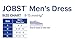 JOBST Mens Dress Knee High Closed Toe Compression Stockings, Professional Quality, Stylish Legware for All Day Comfort, with Elegant Rib Design, Compression Class- 8-15