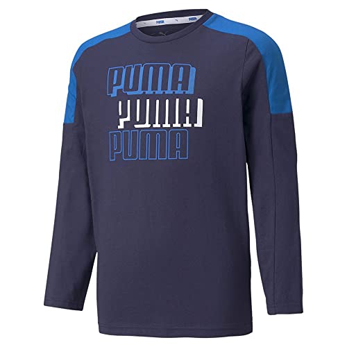 PUMA Alpha LS Tee B Maglietta Bambini, Bambino