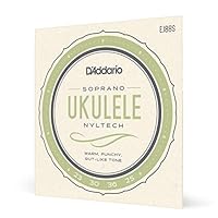 Bright, Projecting Tone: Optimized for soprano ukuleles with standard GCEA tuning, these uke strings feature our exclusive Nyltech material that emulates the tonal characteristics of natural gut strings Warmth and Playability: Nyltech strings are des...