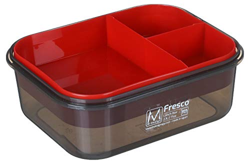 M Design Lunch Box - Black and Red, 2.1 Liter, 6447