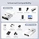 Basesailor iPhone 16 16e 15 ladegerät Adapter,USB auf USB C Adapter 3Pack,Type C Buchse zu A Auto Ladekabel Adapt Ladestecker für iPhone 14 Pro Max Plus,iPad mini 7,Samsung Galaxy S25 A54,Z Flip Fold