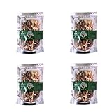 Artisanal Mushroom Soup Base, Premium Stewing & Braising Ingredient. Premium Dried Mushroom Mix, A Thoughtful Gift For Food Lovers, 4-packs (9.87oz/280g)