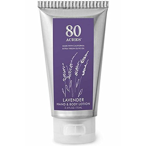 80 Acres Lavender Hand & Body Lotion 2.5 oz Tube