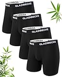 Gladbecke Men's Underwear Boxer Briefs Bamboo Viscose，L