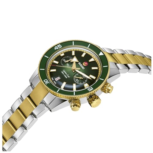 Rado -Captain Cook-Mens-Swiss Automatic Watch-Stainless Steel PVD-Sapphire Crystal -43mm2