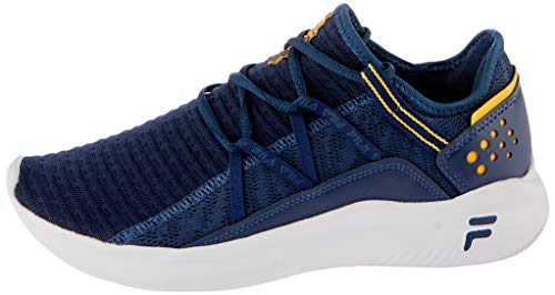 Tênis Quark, Fila, Masculino, Azul (Marinho/Preto/Amarelo), 40