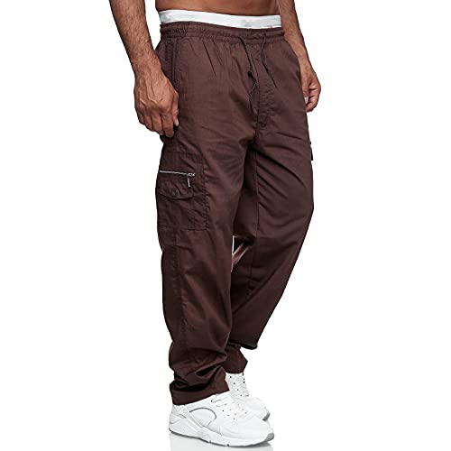 Cargo Sweatpants Men's Hiking Pants Flat Front Mens Work Lightweight Baggy for Men Street Breathable Beach Sweat3