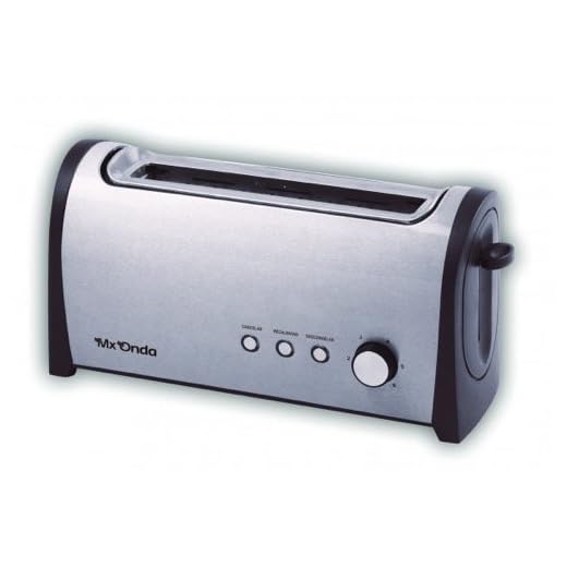 Tostador Acero boca ancha Mx onda TC2215