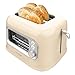 Produktbild Cecotec Vertikaler Toaster RetroVision Beige, 700W Leistung, 2 Extra-breite Schlitze, Einzigartiges Anzeige-Design, Bräunungssteuerung, Retro-Design, Staubabdeckung