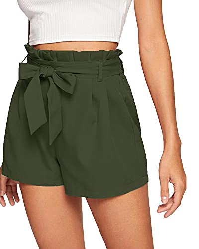 Image of ADDYVERO Solid Women Pink High Waist Shorts