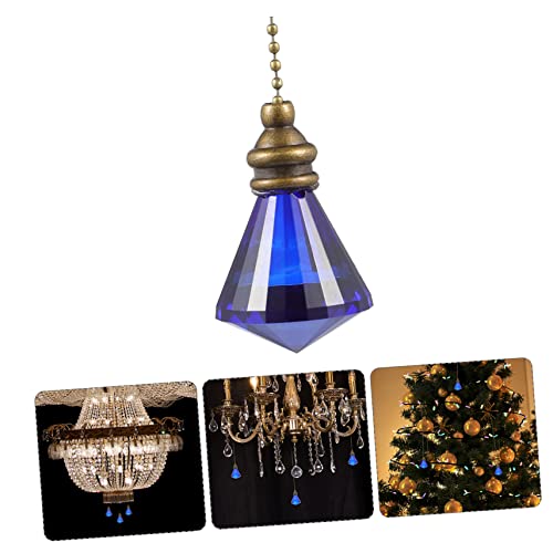 Image of Ball Pendant Ceiling Hanging Decorative Light Crystals Window Decor Chandelier Prisms Pendant