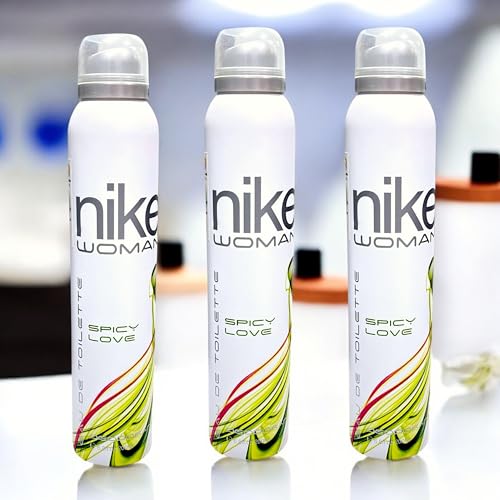 Image of Nike Spicy Love Deodorant for Women Pack of 3 * 200ml, Combo Deo Pack, Deodorants for Women Combo