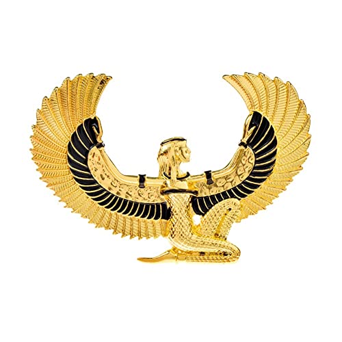 Broche ailée égyptienne en or révélez la reine qui est en vous