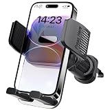 KIROGILY Soporte para Celular Automovil, Porta Celular para Auto de 360°, Uso con Una Mano, Soporte Celular Auto para...