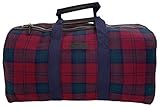 Nicht zutreffend. HACKETT LONDON Herren-Reisetasche mit Schottenkaro, 100 % Wolle