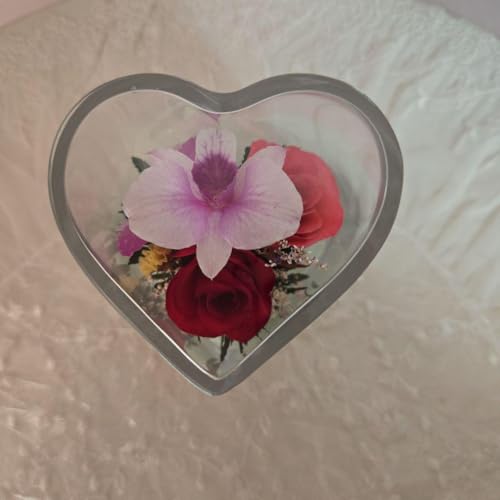 プリザーブドフラワー ハート型アレンジメント