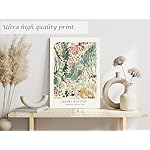 Induslyfe Framed Sage Green Vintage Wall Art Canvas Decor Set of 3, Matisse Wall Art Prints Posters Mid Century Modern Art, Aesthetic Floral Botanical wall art for bedroom, living room, bathroom 12x16 - Image 3