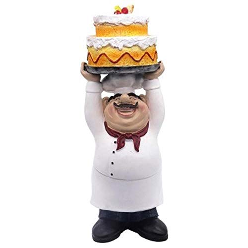 Sculptures de chef pâtissier créatif pour embellir une vitrine de gâteaux et salon de thé