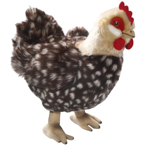 Poule en peluche de prestige Carl Dick 33cm animal en tissu de haute qualité avec œuf amovible