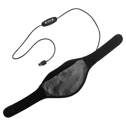 Almohadilla térmica para el cuello eléctrica: compresa cálida para el cuello, almohadilla térmica para el cuello y los hombros, envoltura para el cuello con calefacción USB lavable, 5 configuraciones