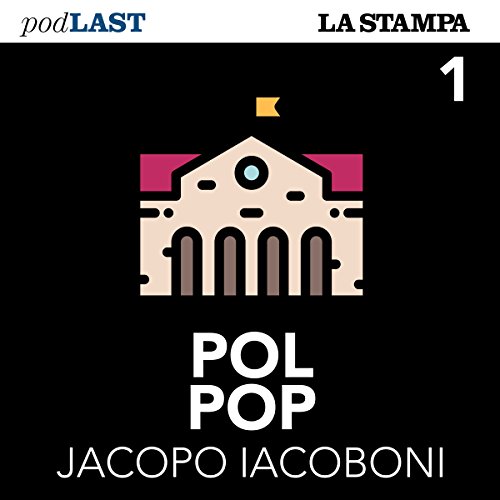 Diseño de la portada del título Il M5S e l'amicizia con Farage (Pol-Pop 1)