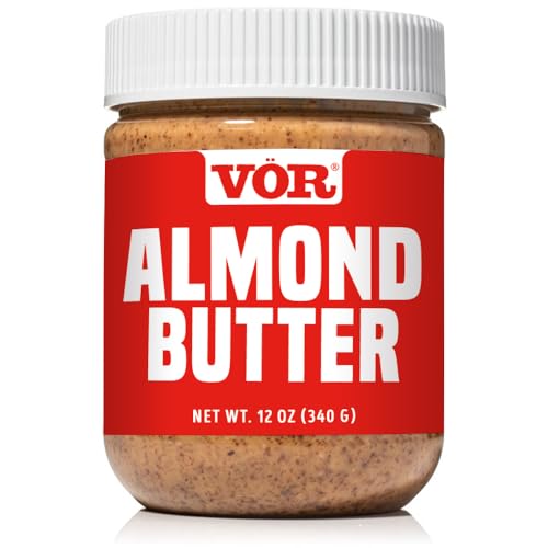 Vör Almond Butter (12oz) | Single Ingredient | Vegan, Paleo
