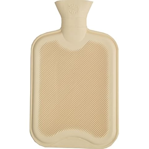 Vagabond 2L Buttermilk Ribbed Hot Water Bottle Cover