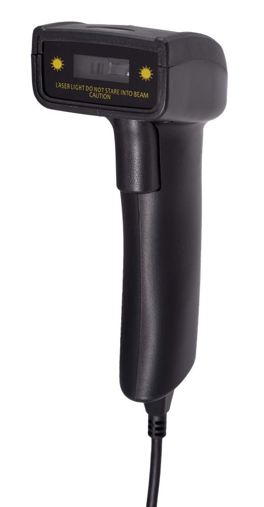 USB, Wireless, Lettore di Codici a Barre, Lettore di Codici a Barre Professionale per Codici 1D, Compatto e Conveniente, Lettore di Codici a Barre Manuale, Plug & Play, HDWR HD26C