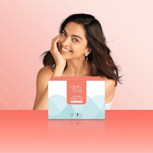 Nua Ultra-Safe Sanitary Pads For Women | 30 Ultra Thin Pads | Heavy Flow-XL+ | Safe on Skin | Toxic-Free & Rash-Free | Unscented | 50% Wider Back|... - Image 3