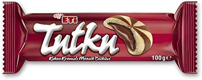 Eti Tutku Kakao Kremalı Mozaik Bisküvi 100 g - Görsel 1